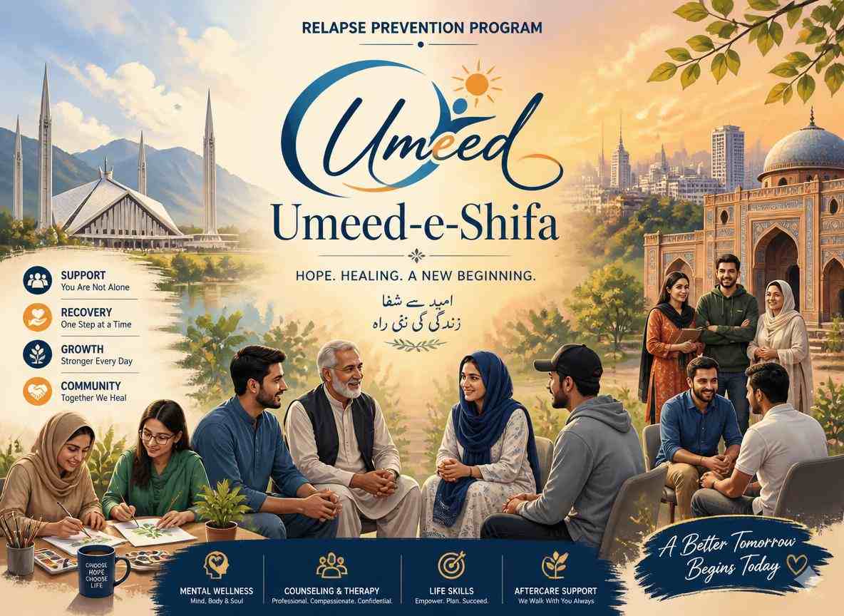 Relapse Prevention Program Islamabad | Umeed-e-Shifa